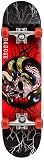 Mongoose MG102 Tatt Skull Skateboard