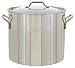 Bayou Classic 1440 Bayou Brew Kettle, 40 Quart, Stainless Steel
