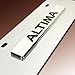 Au-Tomotive Gold, INC. Nissan Altima Half-Size Chrome License Plate