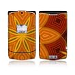 Dry Leaf Design Protective Skin Decal Sticker for Motorola RAZR V3/ V3i/ V3c/ V3m/ V3r/ V3t Cell Phones