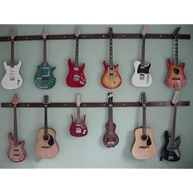  Standard Guitar Mount Three Guitar Rack