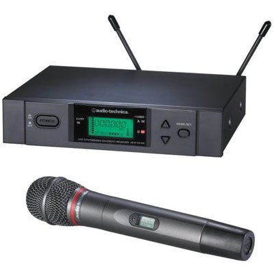 Audio-Technica ATW-3141b 3000 Series Dynamic Microphone Wireless System, Channel D