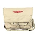 Heavyweight Classic Messenger Bag Israeli Paratrooper Bag Khaki