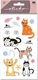Sticko Classic Stickers, Cat Glitter