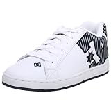 DC Men's Court Graffik SE Sneaker,White/DC Navy,11 M