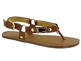 New Jessica Simpson Galias Dark Tan 8.5 Womens Sandals $65