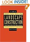 Kerr's Cost Data for Landscape Construction: 1994 Unit Prices for Site Development (Landscape Architecture)