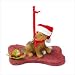 Dog w/Bone Christmas Ornament
