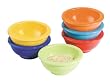 Oggi Set of 6 Colored Melamine Pinch Bowls-Great For Cooking!