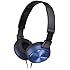 Sony MDRZX310 Foldable Headphones - Metallic Blue