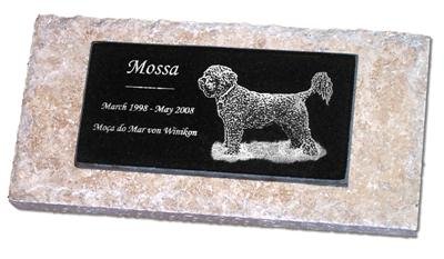 Pet Marker Memorial Monument Gravestone Garden Markers Memorials Dog Cat SPV