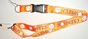 CLEMSON TIGERS LANYARD