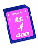 PNY Susan G Komen 4 GB Class 2 SDHC Flash Memory Card P-SDHC4G2-EF/SGK (Pin ....