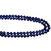 rockcloud Lava Rock Stone Loose Beads Round 13mm Strand Deep Blue Titanium Coated Healing Reiki Balancing Energy Drusy Quartz Crystal