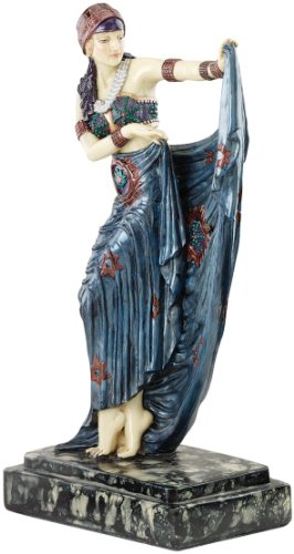 Sunburst Art Deco Dancer Sculpture