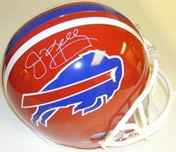 Jim Kelly Signed Bills Replica Helmet