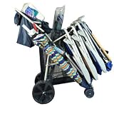superMax Wonder Wheeler Beach Cart - Ultra Wide Wheels