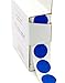 ChromaLabel 0.75 Inch Round Label Permanent Color Code Dot Stickers, 1000 Labels per Dispenser Box, Dark Blue