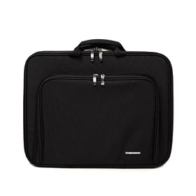 ASUS G50Vt-A1 15.4-Inch Laptop CaseCrown Double Memory Foam Padded Laptop Case with Front Pocket (Nylon Black)