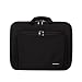 CaseCrown Double Memory Foam Padded Laptop Case with Front Pocket (Nylon Black) to Carry the Compaq Presario CQ61-410US 15.6-Inch Laptop (Black)