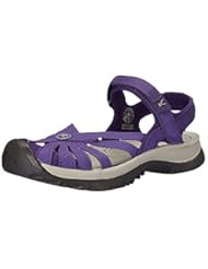 Shoes: Keen Womens Rose Sandal, Parachute/Neutral Gray, 9.5 M US - Keen Footwear