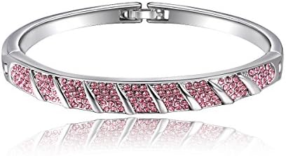 Old Rubin Charming Bracelet with SWAROVSKI ELEMENTS