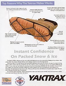 Yaktrax Walker Shoe Traction