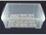 Really Useful Box - 9 Litre Clear W255mm x L395mm x D155mm