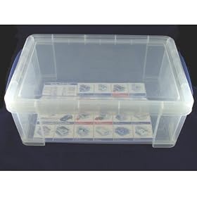 Really Useful Box - 9 Litre Clear W255mm x L395mm x D155mm