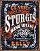Desperate Enterprises Sturgis Classic Rally Collectible Metal Sign, Model# 1396