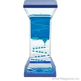 Zig Zag Drops Liquid Motion Desk Toy - Includes 1 Individual Item (Colors May Vary)
