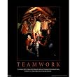 Teamwork Kegstand Motivational Parody College Poster - 24x36