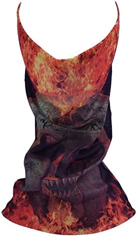 DIDKU Magic Scarf Multifunctional Outdoor Mask for Riding, Seamless Bandanas Tube, High Elastic Headband with UV Resistance Fashion Sweatband Sport Headwear KU35