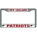 New England Patriots NFL Chrome License Plate Frame