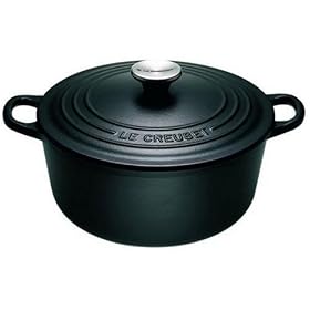 Le Creuset Round 5 1 2 qt. French Oven - Satin Black by Le Creuset