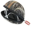 Sunglasses Zippered Transporter Case w/ Rigid Exoskeleton Shell