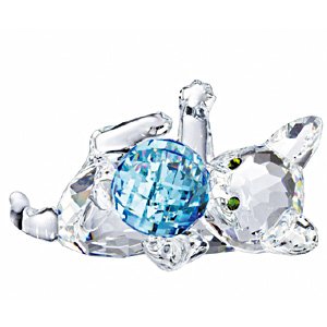 Swarovski Crystal Crystal Kitten Lying 631857