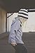 Born to Love - Baby Boy's Stripe Beanie Baby Hat