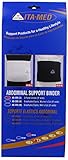ITA-MED Unisex Elastic Abdominal Binder (9" Wide) - 3 Panels, Medium
