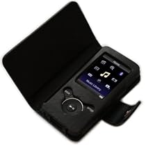 EASYi - Leather Wallet case for Sony Walkman S Series 8GB 16GB NWZ-S638FB NWZ-S638FR NWZ-S638FS NWZ-S639FB NWZ-S639FR NWZ-S639FS NWZS739FB NWZ-S738FB