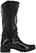 JJF Shoes -27K Kids Girls Link Knee High Side Zip Riding Winter Rain Boots