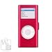 Lux Apple Ipod Nano 2nd Gen Aluminium Case w/ Lanyard - Hot Pink