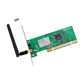 TP-Link TL-WN353GD 54M Wireless PCI Adapter Wi-Fi Network Internet LAN Adapter Dongle PCI Lan Card with Extended Range and Super 2dBi Detachable Omni-directional Antenna 2.4GHz 802.11g/b
