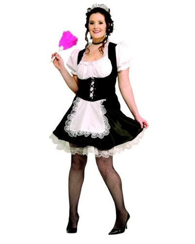 French Maid Plus Size Costume
