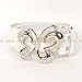 Butterfly Metal Buckle Waist Belt Chain White