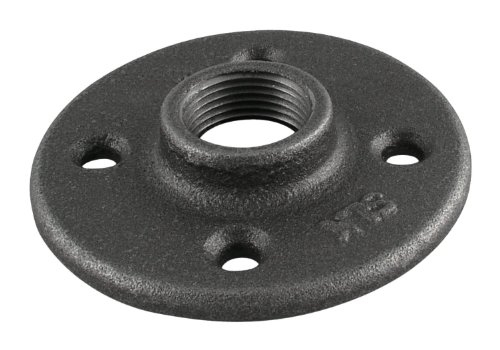 LDR 310 F-34 Floor Flange, Black, 3/4-Inch (10 Pack)