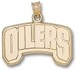 Edmonton "Oilers" Charm/Pendant -14K/10K, Stainless Steel or Gold Plated