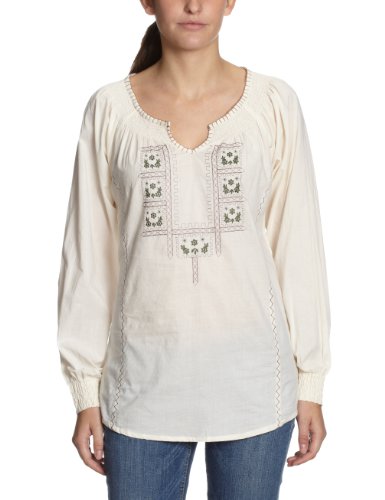 Kaffe Damen Bluse 51713, Gr. 36, Beige (Cream sand 109) Preisvergleich