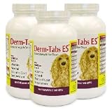 3-Pack Derm-Tabs ES Extra Strength for DOGS (180 tabs)