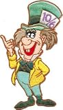 : Disney Alice in Wonderland - Mad Hatter Patch